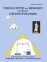 Das Dritte Buch des Autors H. Neubacher &uuml;ber den Pyramidenbau